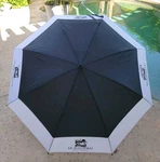 Big Cats Links 4 Course Double Canopy Windbrella Golf Umbrella 62" Arc Auto-open. Fixed Price $99.95.
