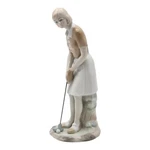 Ardalt Female Lady Golfer Figurine 7386 Sport Club Woman Putter 8" Statue. Fixed Price $51.84.