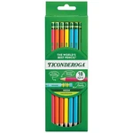 Ticonderoga Wood-cased Pencils, Pre-sharpened, #2 18 Count (pack Of 1), Blue. Fixed Price $13.99.