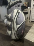 Tour Edge Exotics 14 Way 11 Pockets Grey White Cart-carry Bag. Fixed Price $100.00.