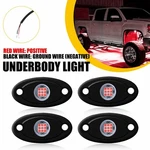 4PC Led Red Golf Cart Kart Neon Underbody Underglow Light 12V Waterproof Set. Fixed Price $20.89.
