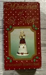 Vintage Russ Memories Of Saint Nick Porcelain Santa Bell Christmas Figurine. Fixed Price $35.00.