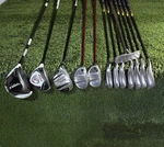 Taylormade Callaway Irons Driver Wood Hybrid Complete Golf Club Set Men Lh. Fixed Price $499.97.