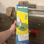 Potty Putter Toilet Golf Game. Fixed Price $20.00.