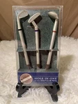 Golf Club Pens Passport Stationary Collection Set Of 3 Red Blue Black. Fixed Price $9.00.