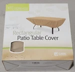 Bnw Terrazzo Collection Rectangular Patio Cover Fits Tables Up To 72 X 44. Fixed Price $50.00.