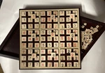 Sudoku Wooden Deluxe Executive Tabletop Complete. No Original Instructions.. Fixed Price $29.99.