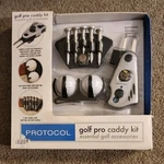 Protocol Caddy Kit Essential Accessories New Golfers Multitool Etc. Fixed Price $13.97.