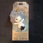 Watchover Voodoo Doll Key Chain "the Genius" 3". Fixed Price $6.00.