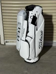 Titleist Golf Men's Stand Caddy Bag 9 47 Inch 3.4KG White Black TB22SXPSK New. Fixed Price $550.00.