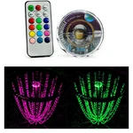 Mvp Basket Led Lights For Night Disc Golf - Lunar Module With Remote. Fixed Price $14.95.