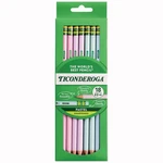Ticonderoga Pastel Number 2 Pencils 18 Count With Erasers Pre Sharpened. Fixed Price $19.99.