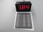 Golf Cart Etc Mini Dc 120V Voltmeter Red Led Digital Display Panel 656. Fixed Price $6.99.