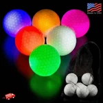Thiodoon Glow In Dark Golf Balls 12 Pack Led Light Up Night. Fixed Price $32.99.