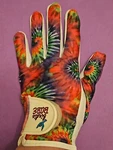 Birdie Babe Ladies Left Pink Tie Dye White Leather Golf Glove For Women. Fixed Price $24.75.