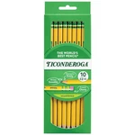 Ticonderoga Wood-cased Pencils, Pre-sharpened, 2 10 Count (pack Of 1), Yellow. Fixed Price $8.79.