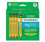 Ticonderoga My First Half-size Wooden Pencils, Large Triangle-barrel Pre-shar.... Fixed Price $20.21.