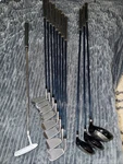 Knight Exterra Golf Clubs, Driver, & 5 WOOD,3 Pw, Putter, Rh, Graphite Shafts. Fixed Price $125.00.