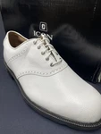 Footjoy Icon Mens Golf Shoes (us Size 10.5 Xtra-wide) White. Fixed Price $229.99.