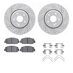 For Honda Civic 17-20 Drilled & Slotted Front Brake Kit W Optimum Pads. Fixed Price $335.68.