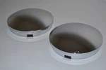 Golf Cart Ezgo Yamaha Club 6" Baby Moon Chrome Wheel Cover Hub Cap Set 2. Fixed Price $43.95.