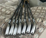 Tour Edge Exotics C723 Irons Set 5-9, Aw, Pw Tensei 65 Flex R2 Shaft Rh. Fixed Price $399.00.