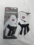 Wilson Staff Conform Golf Glove Mens Cadet Large White Cabretta Leather Lh. Fixed Price $13.53.
