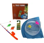Toilet Game Set For Kids Adults Fishing Rod - Bathroom Practice Toy. Fixed Price $11.99.