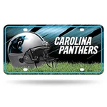 Rico Industries Carolina Panthers Nfl Metal License Plate Tag. Fixed Price $14.99.