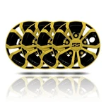 Hangkunnee Golf Cart Ss Wheel Covers Hub Caps For Ezgo Club Yamaha, 8 Inch. Fixed Price $90.21.