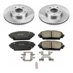 Powerstop Oe Stock Replacement Low-dust Ceramic Brake Pad And Rotor Kit. Fixed Price $149.15.