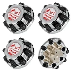 4PCS 8 Lugs Chrome Wheel Center Caps Fit For Silverado Avalanche Suburban Sie.... Fixed Price $94.47.