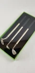 Eureka Set Of 3 Golf Club Pens Putter Blue / Wood Red Iron Black.. New. Fixed Price $6.80.
