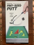 Protocol Desktop Golf Pint-sized Hole-in-one New Putter Metal Balls Flag. Fixed Price $9.99.