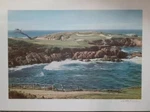 Arthur Weaver 1984 "the 16TH Green At Cypress Point" Pencil Signed Golf Print. Fixed Price $143.99.