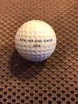 Logo Golf BALL-1978 Royal Oak Classic.....vintage Maxfli Red Max.. Fixed Price $47.99.