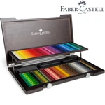 New 120 Faber-castell Polychromos Colouring Pencils Wooden Set Box. Fixed Price $275.31.