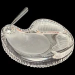 Waterford Marquis Crystal Cut Glas Pen Hold Golf Course Sand Trap Tray Signed U6. Fixed Price $38.81.