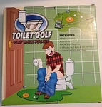 New Toilet Golf Game Play While You Sit Prank Funny Gag Gift Hilarious. Fixed Price $9.55.