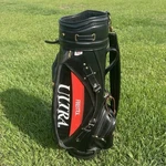 Wilson Firestick Ultra Golf Club Cart Bag Black 6 Way With Rain Hood Cover. Fixed Price $84.99.