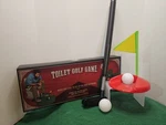 Toilet Golf Game Gag Gift Potty Putter Bathroom Ball. Fixed Price $8.99.