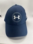 Under Armour Jordan Spieth Ua Tour Golf Cap Hat Stretch Fit Size L/xl Blue 2015. Fixed Price $14.99.