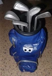Playtronix Chip The Hacker's Heckler Singing & Dancing Golf Bag Working W/ Batts. Fixed Price $25.00.