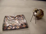 Home Or Office Desk Golf Bag Pen/pencil Holder W/journal Loomco Free Shipping. Fixed Price $8.99.