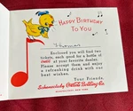 1950S Coca-cola Bottling Schenectady New York Hand Bottle Birthday Card. Fixed Price $99.99.