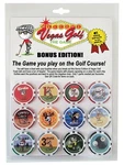 New Jef World Of Golf Vegas Game - 12 Poker Chips. Fixed Price $20.99.