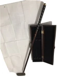 Executive Golf Putter Set W/ Cherry Wood Case By Bombay Model 014Z26. Fixed Price $49.00.