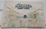 Masters Golf Hand Towel Augusta National Club Catstudio Screen Print Art. Fixed Price $69.00.