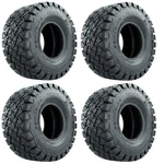 Set Of 4 Gtw Timberwolf 22" All Terrain Golf Cart Tires For Lifted Cars 22X10-10. Fixed Price $282.95.