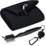 Mile High Life Golf Towels - Microfiber 16 X 24 , Towel+black Brush. Fixed Price $14.75.